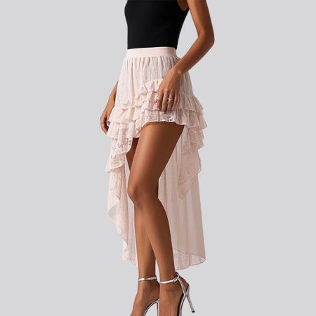 womens-multi-layered-slit-tulle-skirt