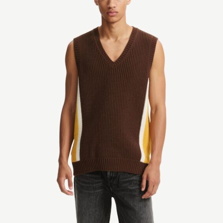 retro-contrast-side-stripes-mens-v-neck-knitted-vest